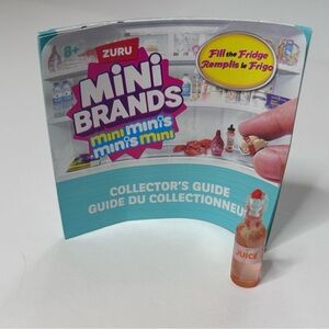 Zuru Mini Brands Fill the Fridge Orange Juice